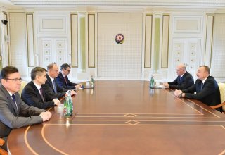Президент Азербайджана принял секретаря Совета безопасности России (ФОТО)