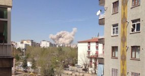 На юго-востоке Турции прогремел мощный взрыв, есть пострадавшие (Обновлено) (ФОТО/ВИДЕО)