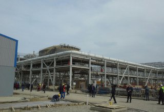 Процесс строительства карбамидного завода SOCAR завершен более чем на 90% (ФОТО)