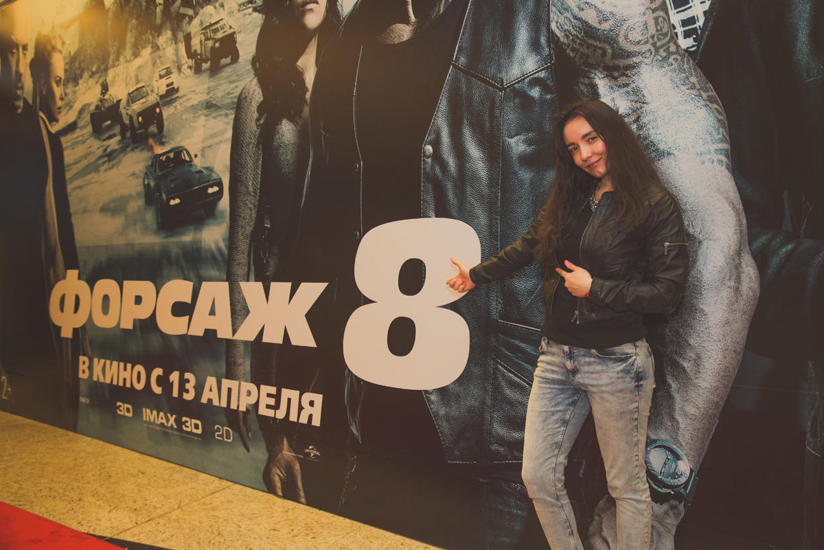 В Park Cinema IMAX прошел пресс-показ захватывающего блокбастера "Форсаж 8" (ФОТО)