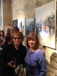 Азербайджанская художница организовала выставку в Париже (ФОТО)