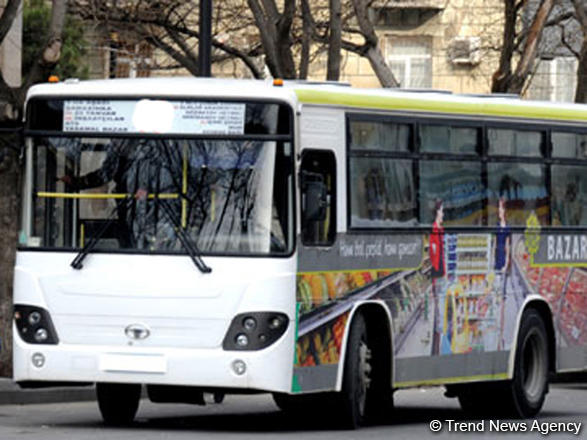 Bakıda bu avtobus hərəkət sxemini dəyişdi (FOTO)