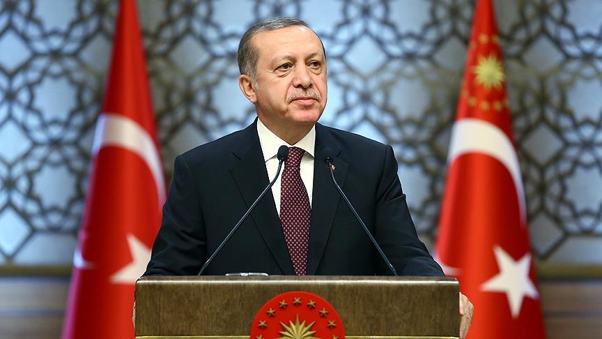 Cumhurbaşkanı Erdoğan'dan tebrik telefonu