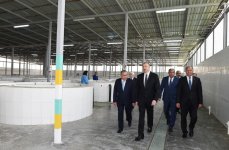 President Aliyev attended opening of Varvara fish hatchery (PHOTO)