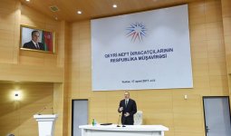 Ilham Aliyev chairs republican conference of non-oil exporters (PHOTO)