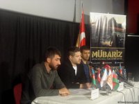 "Mübariz" турецкой кинокомпании İst Film: пресс-конференция (ВИДЕО, ФОТО)