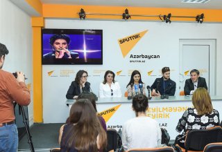 Парвана Алджанова рассказала в Баку об участии в проекте НТВ "Ты супер!"