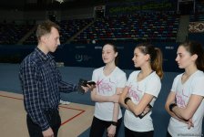 Новые композиции на Кубке мира в Баку по художественной гимнастике обещают быть медалоемкими - тренер (ФОТО)