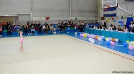 В Баку состоялось открытое первенство по художественной гимнастике "AURA" (ФОТО)