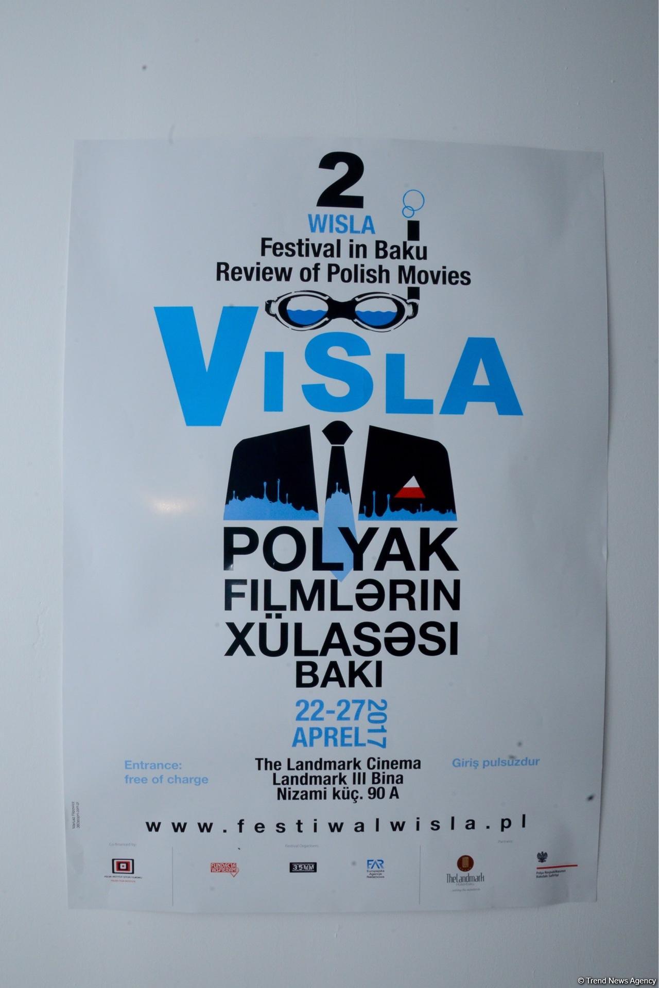 Шедевры польского кинематографа в Баку: открытие фестиваля "Висла" (ФОТО)