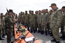 Проведена демонстрация вооружений которые будут использованы на совместных азербайджано-турецких учениях (ФОТО)