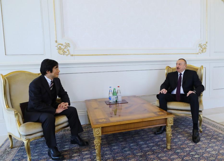 Президент Ильхам Алиев принял верительные грамоты нового посла Японии (ФОТО)
