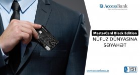 "AccessBank" yeni fərqli premium kart təqdim edib