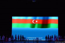 В Баку прошла генеральная репетиция церемонии открытия Кубка мира по художественной гимнастике (ФОТОРЕПОРТАЖ)