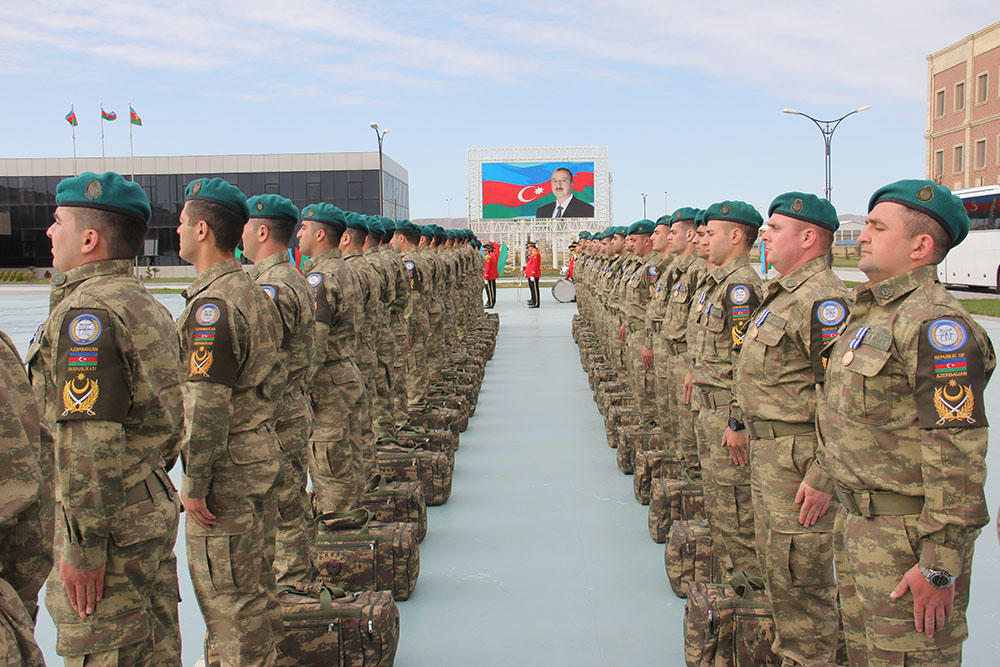 Azerbaijani peacekeepers return from Afghanistan (PHOTO)