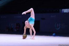 Bakıda bədii gimnastika üzrə Dünya Kuboku yarışları başladı (FOTO)