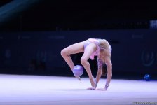 Bakıda bədii gimnastika üzrə Dünya Kuboku yarışları başladı (FOTO)