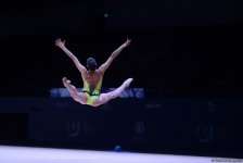 Bədii gimnastika üzrə Dünya Kuboku yarışlarında ən yaxşı məqamlar (FOTO)