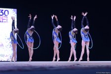 Azerbaijani gymnasts’ team reaches FIG World Cup hoops finals (PHOTO)