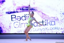 Day 2 of FIG Rhythmic Gymnastics World Cup kicks off in Baku (PHOTO)