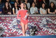 Bakıda bədii gimnastika üzrə dünya Kubokunun qaliblərinin mükafatlandırılma mərasimi keçirilib (FOTO)