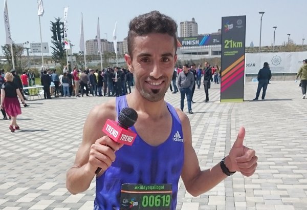 Baku marathon winner: competition was remarkable