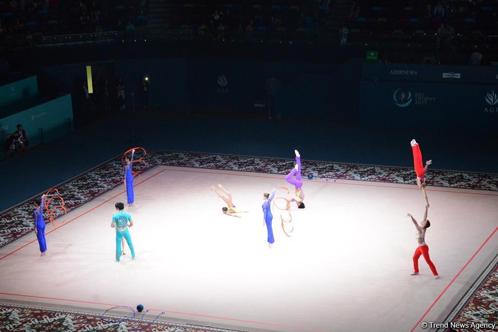В Баку состоялись гала-концерт и церемония закрытия Кубка мира по художественной гимнастике