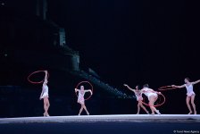 Третий день соревнований Кубка мира по художественной гимнастике в Баку (ФОТО)