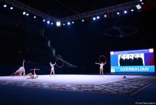 Day 3 of FIG World Cup in rhythmic gymnastics in Baku (PHOTO)