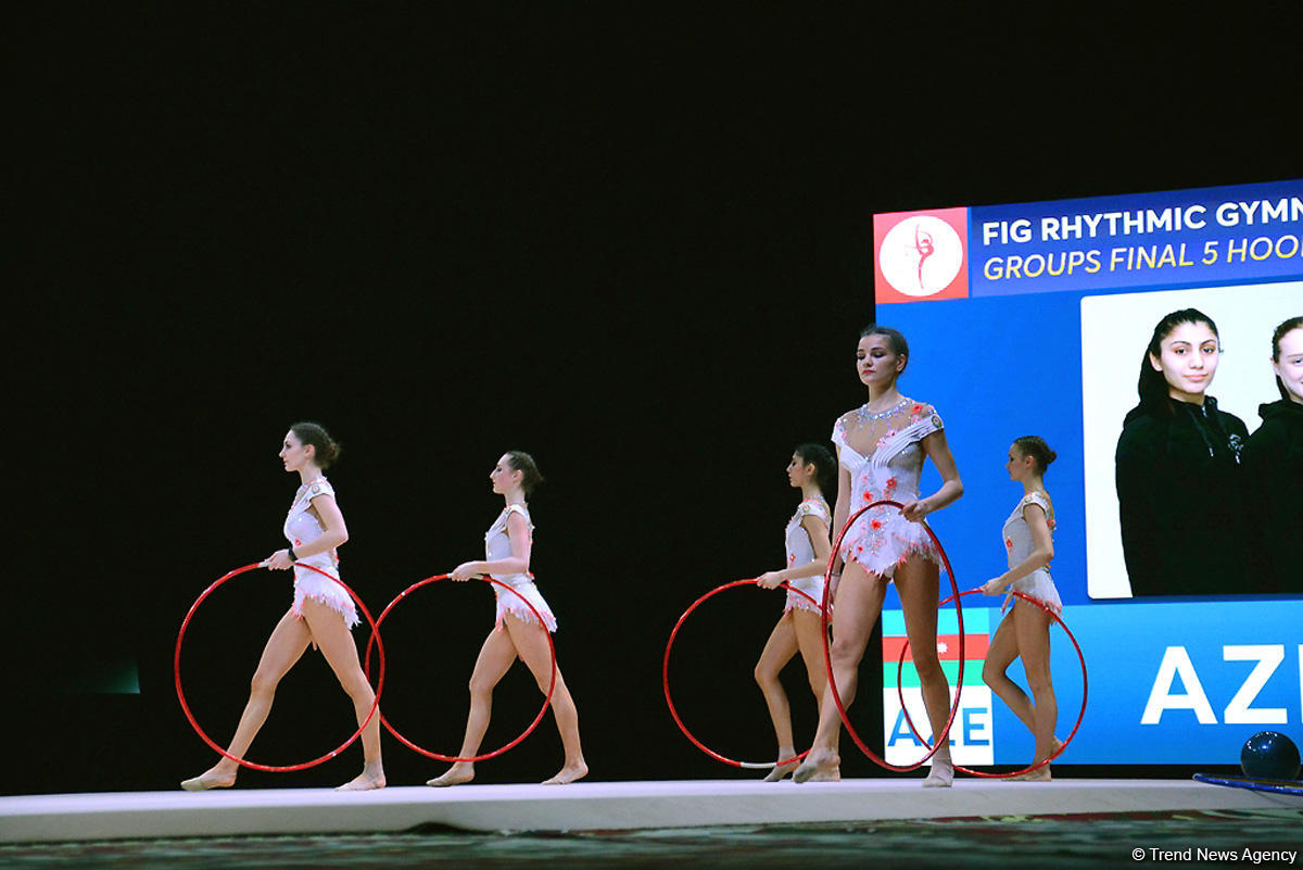Bakıda bədii gimnastika üzrə Dünya Kuboku yarışları (FOTOSESSİYA)