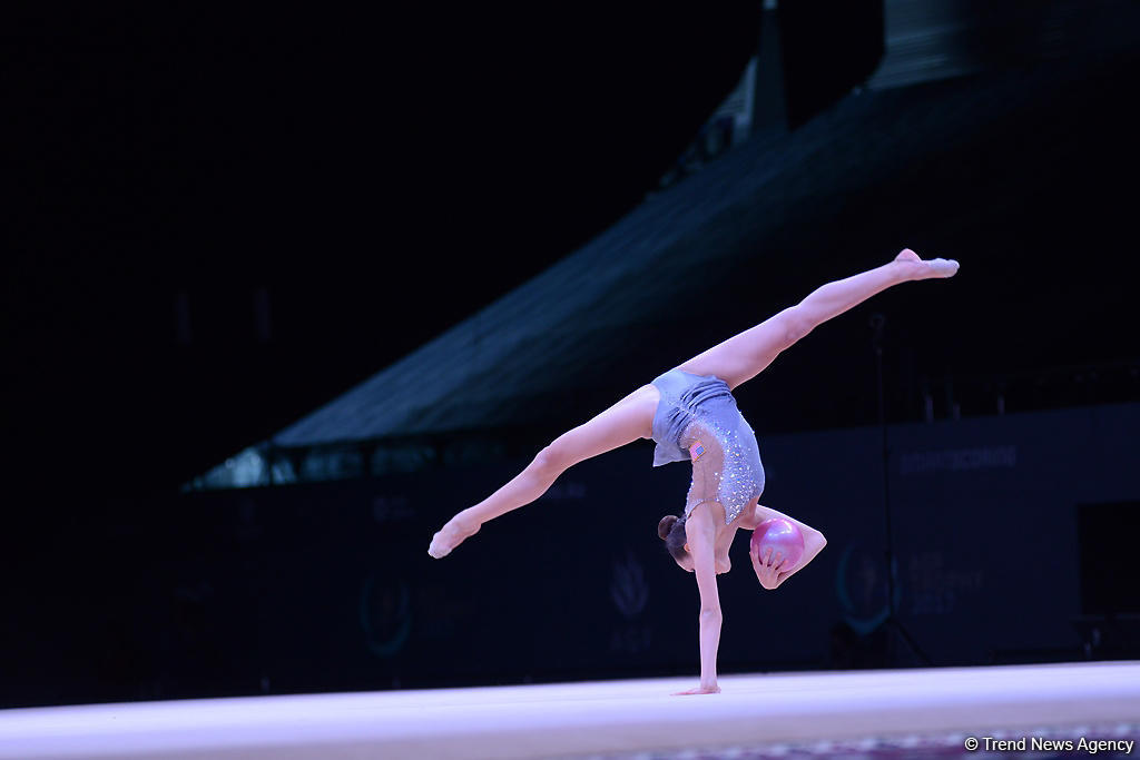 Griskenas pleased with performance at FIG Rhythmic Gymnastics World Cup in Baku (PHOTO)