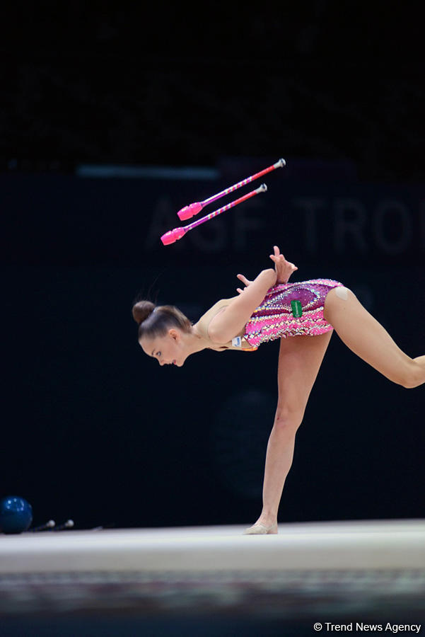 Best moments of Day 3 of FIG World Cup in rhythmic gymnastics in Baku (PHOTO)