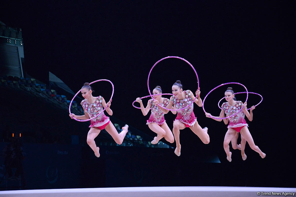 Best moments of Day 3 of FIG World Cup in rhythmic gymnastics in Baku (PHOTO)
