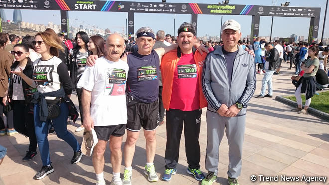 57-летний участник: Бакинский марафон – настоящий спортивный праздник