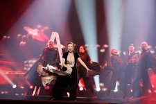 Azərbaycan təmsilçisi Diana Hacıyeva "Eurovision"da finala çıxdı (FOTO)