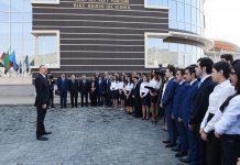 Ilham Aliyev inaugurates Baku Higher Oil School campus (PHOTO)