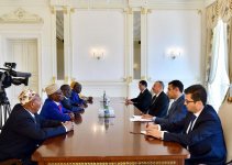 Ilham Aliyev meets delegation led by Djibouti’s National Assembly president (PHOTO)