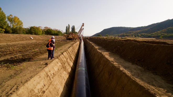 Более 90% труб для TAP уложены в землю в Греции и Албании