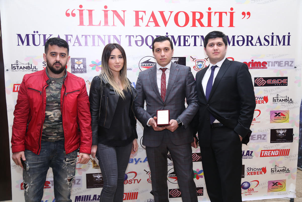 В Баку прошла церемония награждения премии "Фаворит года" (ФОТО)