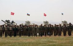 Высокопоставленные военные наблюдали за совместными азербайджано-турецкими учениями (ФОТО,ВИДЕО)