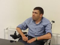 Писатель-инвалид Самир Иманов призывает "Гордиться собой" (ФОТО)