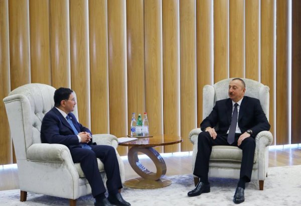 Президент Азербайджана принял генсека Всемирной туристской организации (ФОТО)