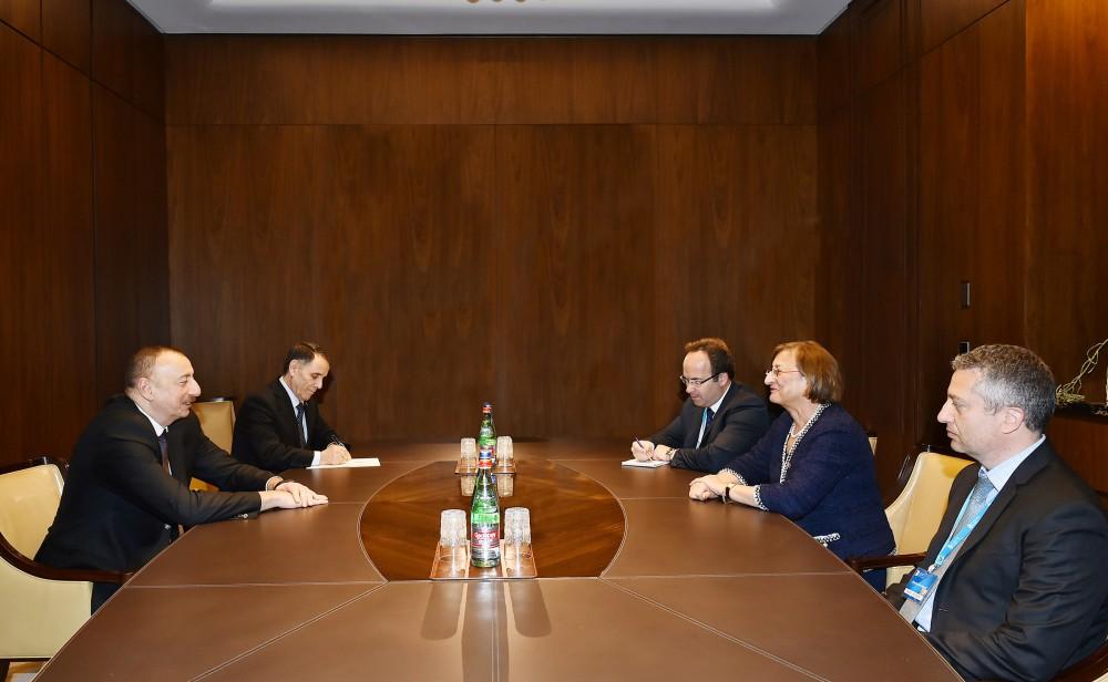 Ilham Aliyev meets Council of Europe deputy secretary general (PHOTO)