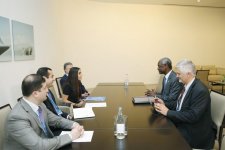 Вице-президент Фонда Гейдара Алиева Лейла Алиева встретилась с официальными лицами FAO (ФОТО)