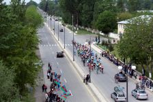 Tour d’Azerbaidjan-2017” beynəlxalq veloturunun iştirakçıları bu gün Şəki şəhərində olublar (FOTO)