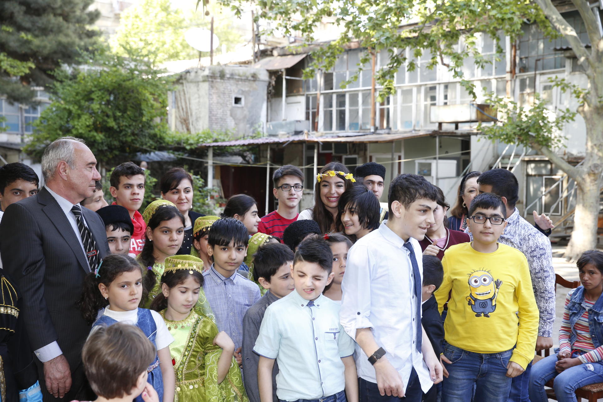 Вице-президент Фонда Гейдара Алиева Лейла Алиева посетила школу для детей с ограниченными возможностями здоровья (ФОТО) - Gallery Image