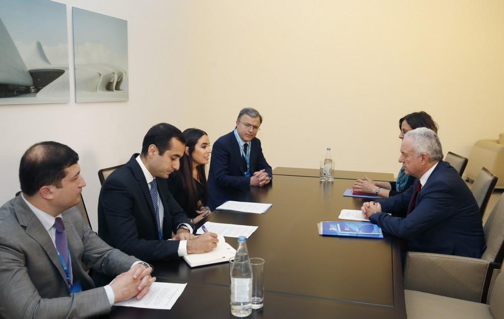 Heydar Aliyev Foundation VP Leyla Aliyeva meets with FAO officials (PHOTO) (UPDATE)
