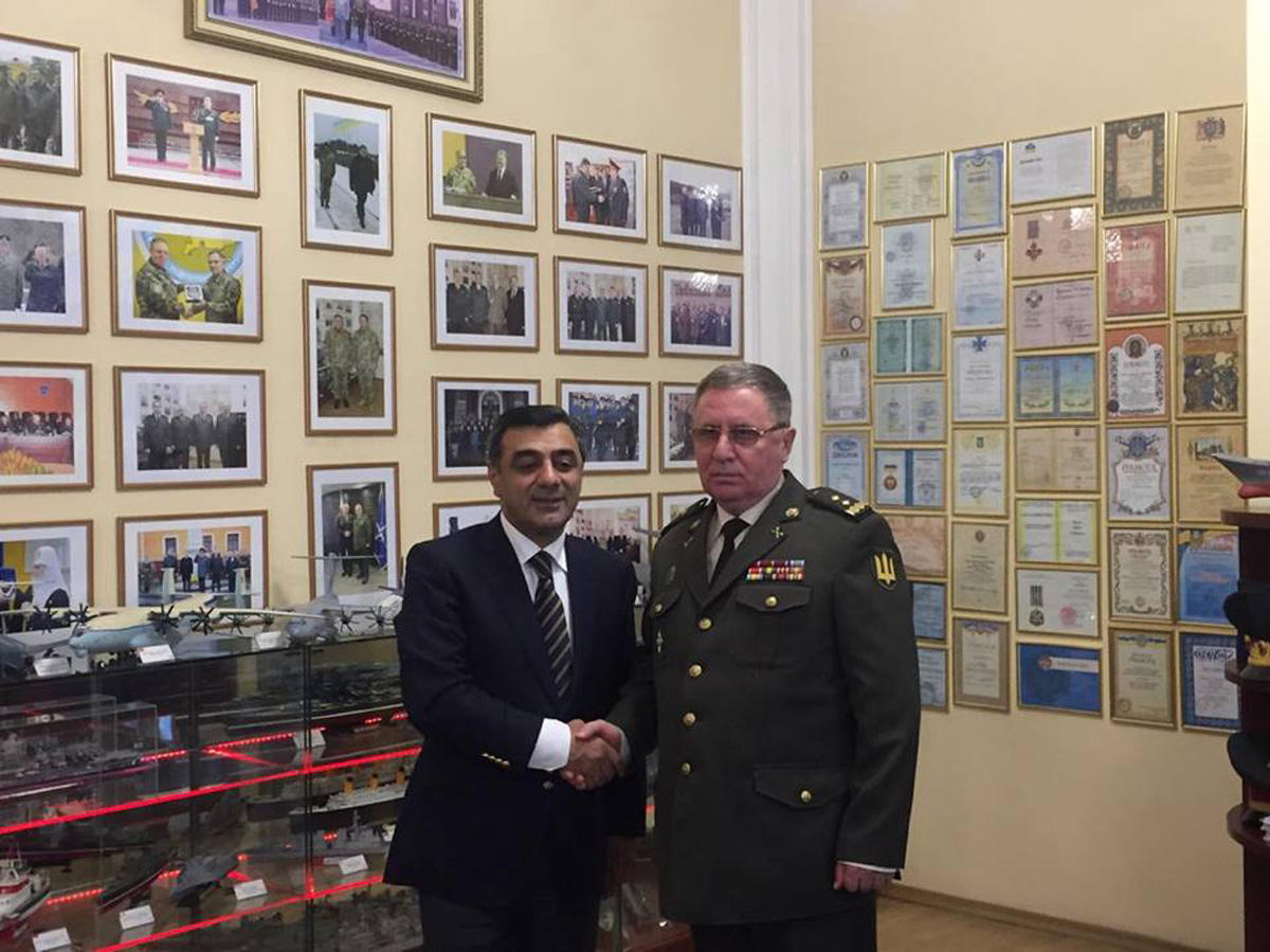 Глава международного альянса посетил Академию сухопутных войск Украины (ФОТО)