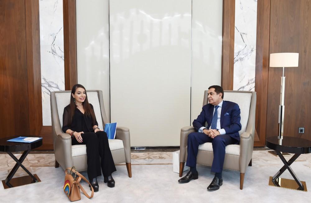 Vice-president of Heydar Aliyev Foundation Leyla Aliyeva meets UN High Representative for the Alliance of Civilizations (PHOTO)