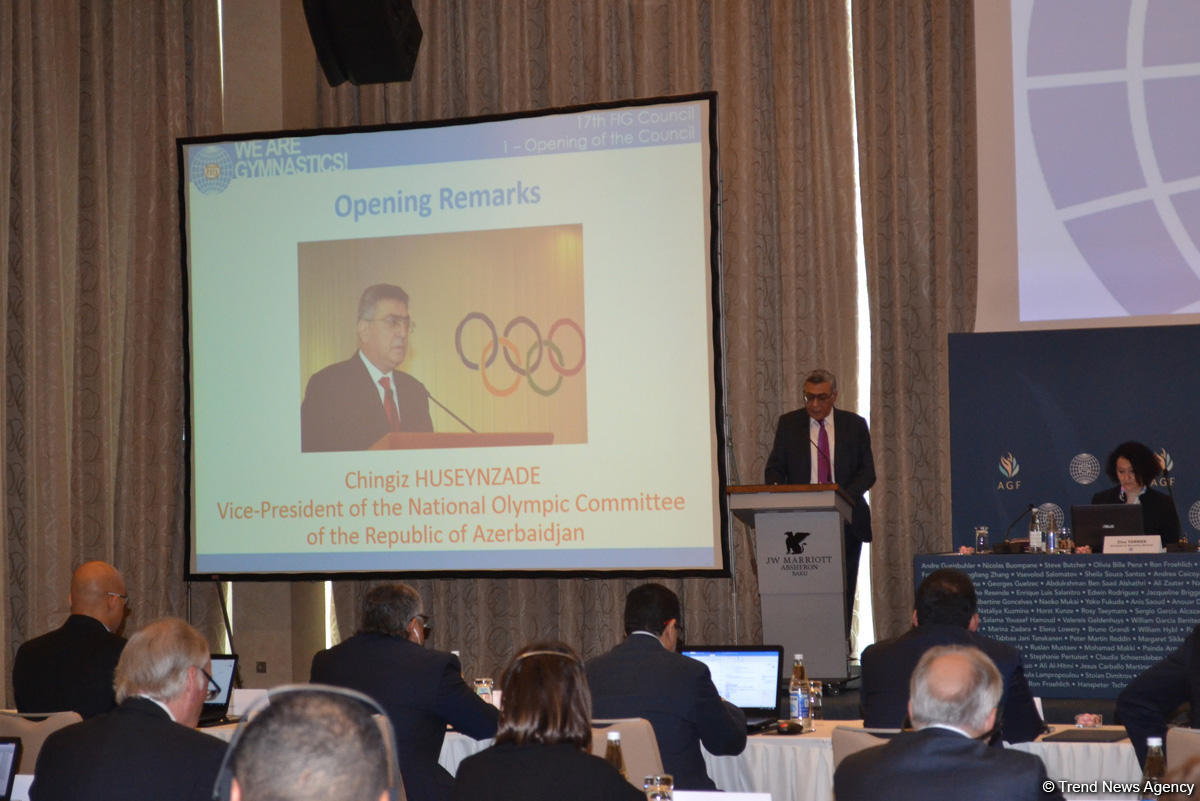 FIG Council’s annual meeting starts in Baku (PHOTO)